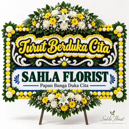 Papan Bunga Duka Karimun