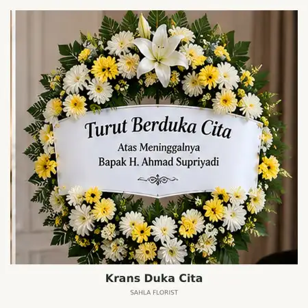Krans Bunga Duka Karimun